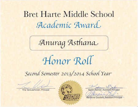 Honor Roll